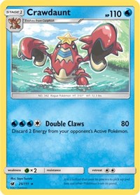 Crawdaunt (25/111) [SM - Crimson Invasion]