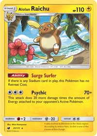 Alolan Raichu (31/111) [SM - Crimson Invasion]