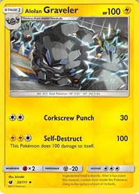 Alolan Graveler (33/111) [SM - Crimson Invasion]