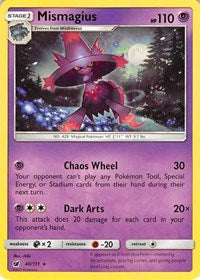 Mismagius (40/111) [SM - Crimson Invasion]