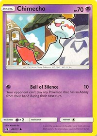 Chimecho (43/111) [SM - Crimson Invasion]