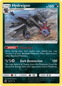 Hydreigon (62/111) [SM - Crimson Invasion]