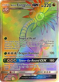 Alolan Exeggutor GX (Secret) (118/111) [SM - Crimson Invasion]