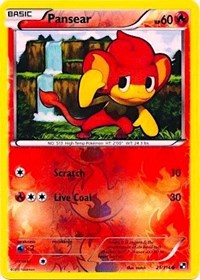 Pansear - 21/114 (Energy Holo) (021/114) [Miscellaneous Cards & Products]