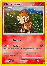 Chimchar - 76/130 (Cosmos Holo) (076/130) [Miscellaneous Cards & Products]