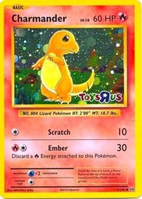 Charmander - 9/108 (Toys R Us Promo) (009/108) [Miscellaneous Cards & Products]