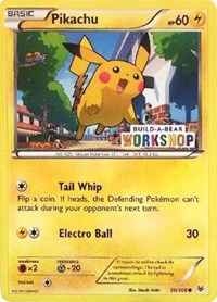 Pikachu - 20/108 (Build-A-Bear Workshop Exclusive) (020/108) [Miscellaneous Cards & Products]