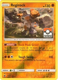 Regirock (Pokémon League) (053/111) [League & Championship Cards]