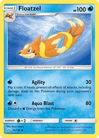 Floatzel (36/156) [SM - Ultra Prism]