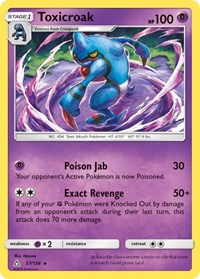 Toxicroak (57/156) [SM - Ultra Prism]