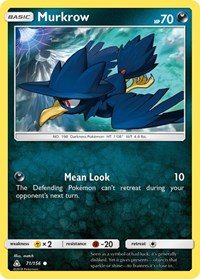 Murkrow (71/156) [SM - Ultra Prism]