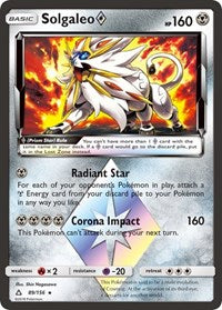 Solgaleo Prism Star (89/156) [SM - Ultra Prism]