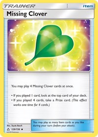 Missing Clover (129/156) [SM - Ultra Prism]
