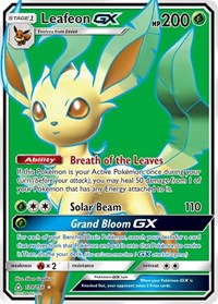 Leafeon GX (Full Art) (139/156) [SM - Ultra Prism]