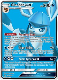 Glaceon GX (Full Art) (141/156) [SM - Ultra Prism]