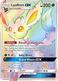 Leafeon GX (Secret Rare) (157/156) [SM - Ultra Prism]