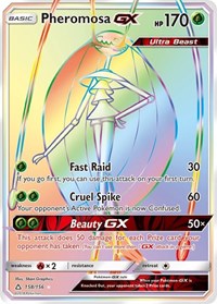 Pheromosa GX (Secret Rare) (158/156) [SM - Ultra Prism]