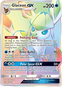 Glaceon GX (Secret Rare) (159/156) [SM - Ultra Prism]