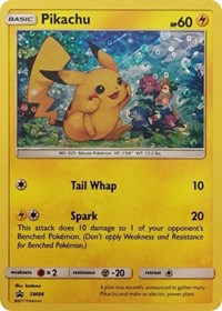Pikachu - SM86 (General Mills Promo) (SM86) [Miscellaneous Cards & Products]