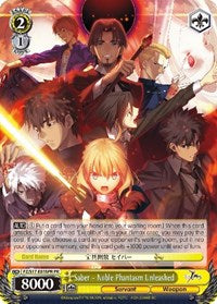 Saber - Noble Phantasm Unleashed (Alternate Art Promo) [Fate/Zero]