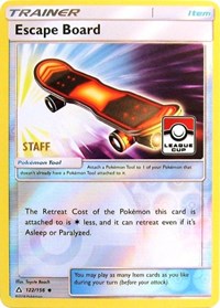 Escape Board - 122/156 (League Cup) [Staff] (122/156) [League & Championship Cards]
