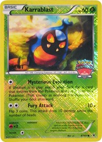 Karrablast - 8/101 (Championship Series) [Staff] (008/101) [League & Championship Cards]