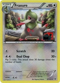Fraxure - 87/101 (League Promo) (087/101) [League & Championship Cards]