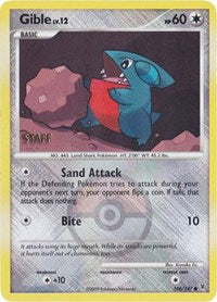 Gible (Championship Promo) [Staff] (106/147) [League & Championship Cards]
