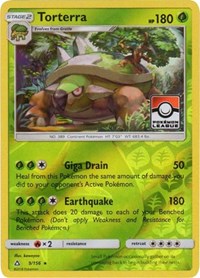 Torterra - 9/156 (Pokemon League) (009/156) [League & Championship Cards]