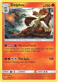 Delphox (17/131) [SM - Forbidden Light]