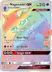 Naganadel GX (Secret) (134/131) [SM - Forbidden Light]