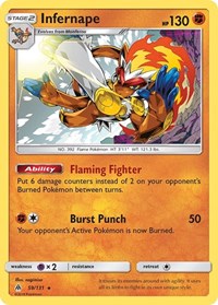 Infernape (59/131) [SM - Forbidden Light]