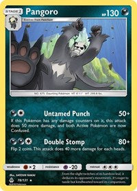 Pangoro (78/131) [SM - Forbidden Light]