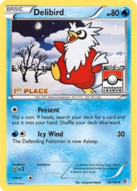 Delibird - 38/149 (Pokemon League) [1st Place] (038/149) [League & Championship Cards]