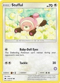 Stufful (12) (110/147) [SM Trainer Kit: Alolan Sandslash & Alolan Ninetales]