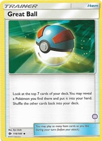 Great Ball (25) (Alolan Sandslash Half-Deck) (119/149) [SM Trainer Kit: Alolan Sandslash & Alolan Ninetales]