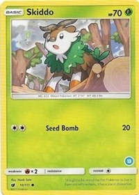 Skiddo (13) (10/111) [SM Trainer Kit: Alolan Sandslash & Alolan Ninetales]