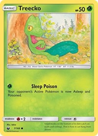 Treecko (7) (7/168) [SM - Celestial Storm]