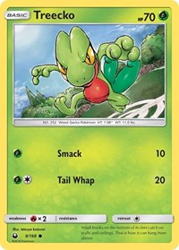 Treecko (8) (8/168) [SM - Celestial Storm]