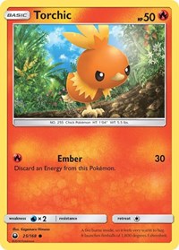 Torchic (25) (25/168) [SM - Celestial Storm]