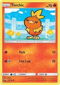 Torchic (26) (26/168) [SM - Celestial Storm]