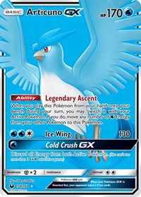 Articuno GX (Full Art) (154/168) [SM - Celestial Storm]