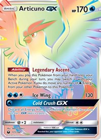 Articuno GX (Secret) (171/168) [SM - Celestial Storm]