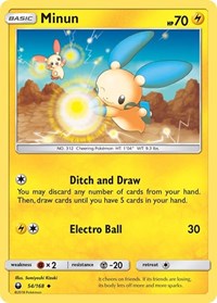 Minun (54/168) [SM - Celestial Storm]