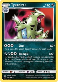 Tyranitar (87/168) [SM - Celestial Storm]