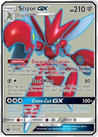 Scizor GX (Full Art) (158/168) [SM - Celestial Storm]