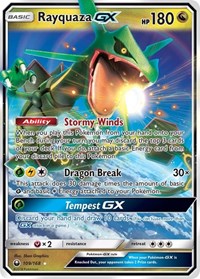 Rayquaza GX (109/168) [SM - Celestial Storm]