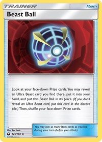 Beast Ball (125/168) [SM - Celestial Storm]