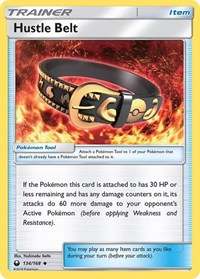 Hustle Belt (134/168) [SM - Celestial Storm]