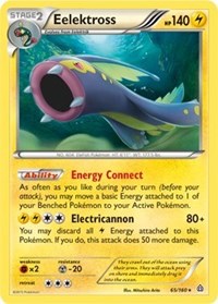 Eelektross - 65/160 (Cosmos Holo) (065/160) [Blister Exclusives]